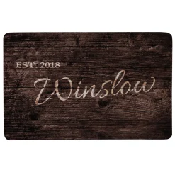 Family Scripted Name Doormat
