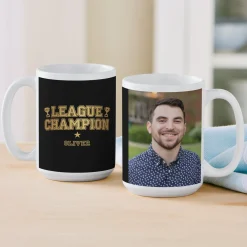 Fantasy Sports League Champion Photo Mug