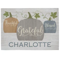 Farmhouse Pumpkins Table Runner & Placemats