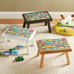 Fast Cars Step Stool