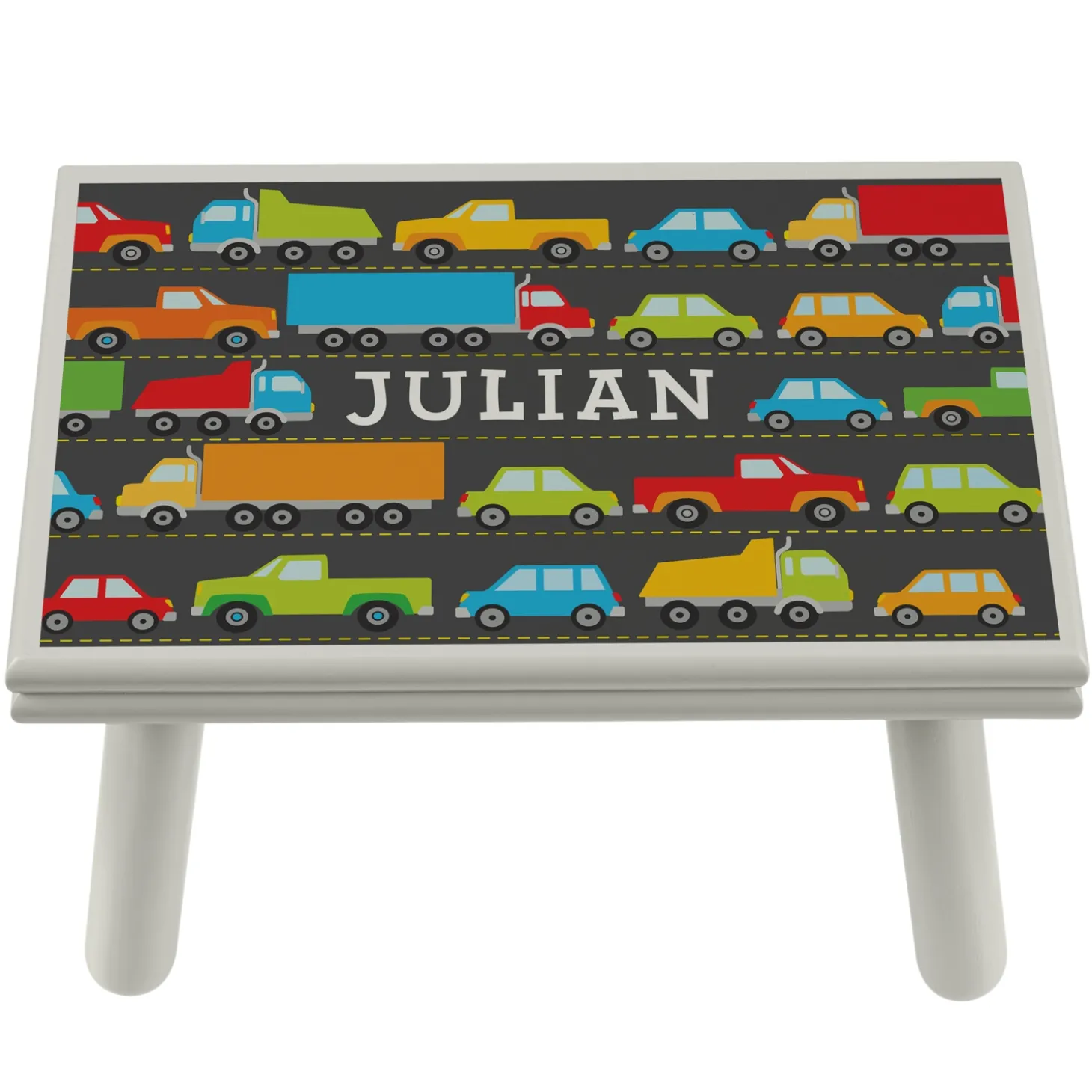 Fast Cars Step Stool