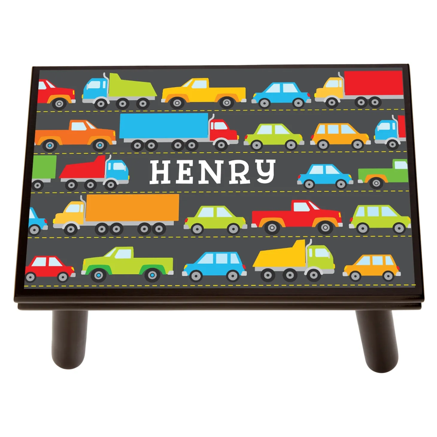 Fast Cars Step Stool