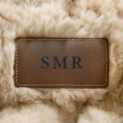 Faux Fur Hazelnut Heavyweight Plush Blanket