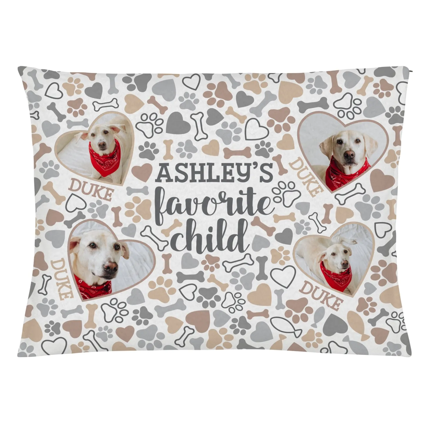 Favorite Child Photo Pet Bed