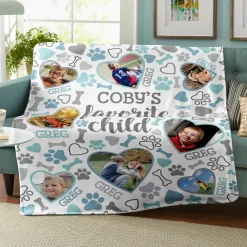 Favorite Child Photo Pet Blanket