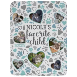 Favorite Child Photo Pet Blanket
