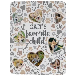 Favorite Child Photo Pet Blanket