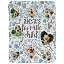 Favorite Child Photo Pet Blanket