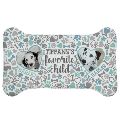 Favorite Child Photo Pet Feeding Mat