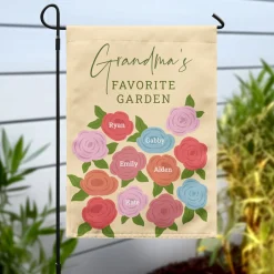 Favorite Flowers Garden Flag