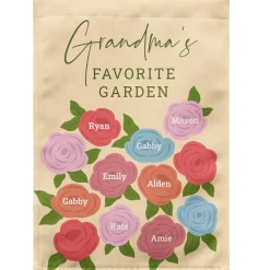 Favorite Flowers Garden Flag