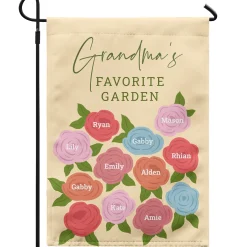 Favorite Flowers Garden Flag