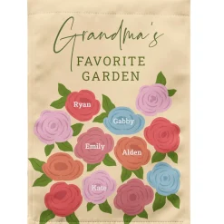 Favorite Flowers Garden Flag