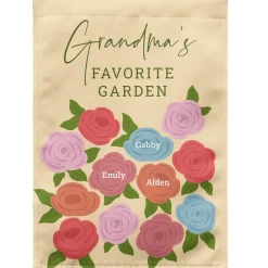 Favorite Flowers Garden Flag