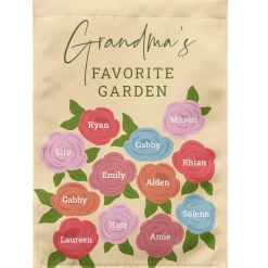 Favorite Flowers Garden Flag