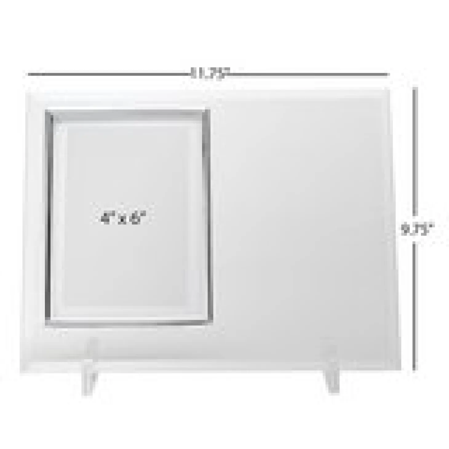 Favorite Hello, Hardest Goodbye Glass Frame