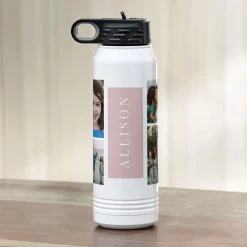 Favorite Memories Photo Collage Water Bottle