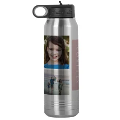 Favorite Memories Photo Collage Water Bottle