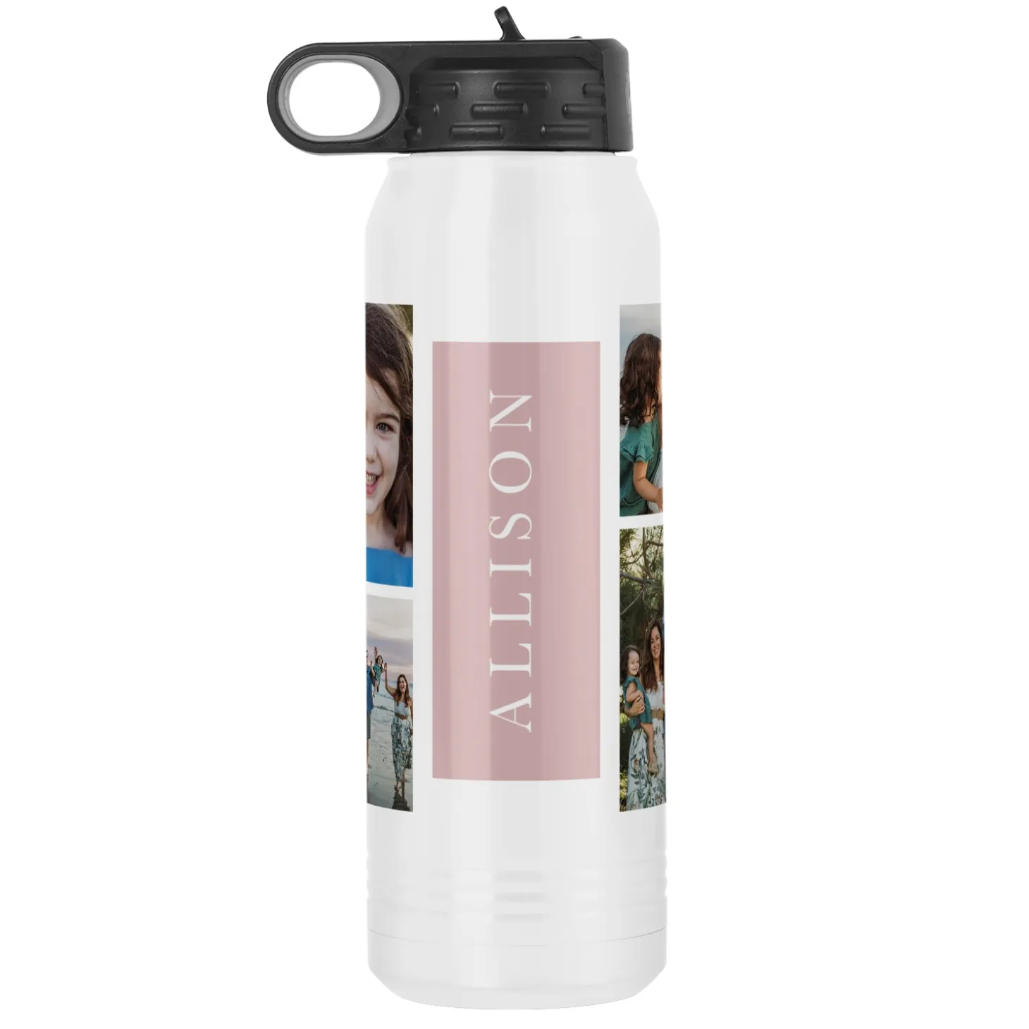 Favorite Memories Photo Collage Water Bottle