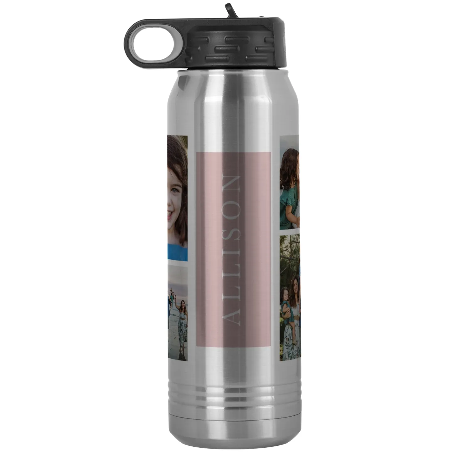 Favorite Memories Photo Collage Water Bottle