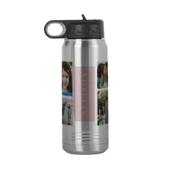 Favorite Memories Photo Collage Water Bottle