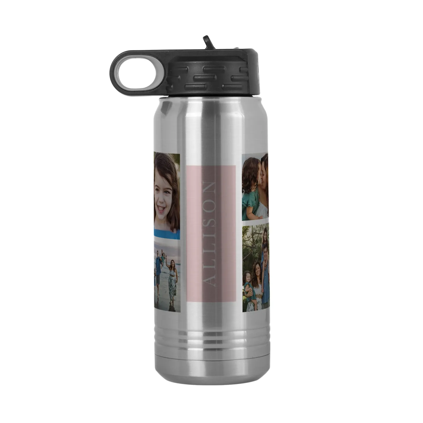 Favorite Memories Photo Collage Water Bottle