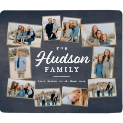 Favorite Moments Photo Collage Plush Blanket