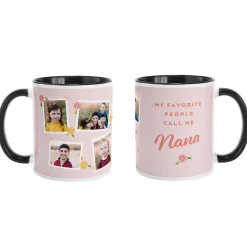 Favorite People Photo Collage Mug
