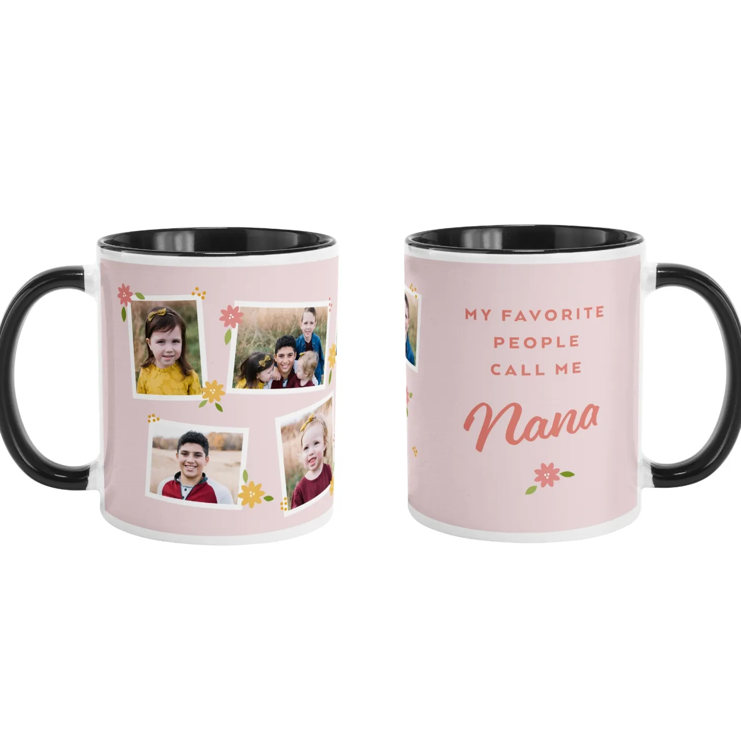 Favorite People Photo Collage Mug