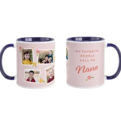 Favorite People Photo Collage Mug
