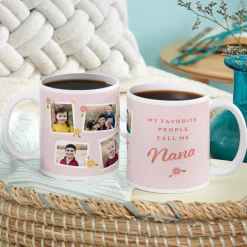 Favorite People Photo Collage Mug