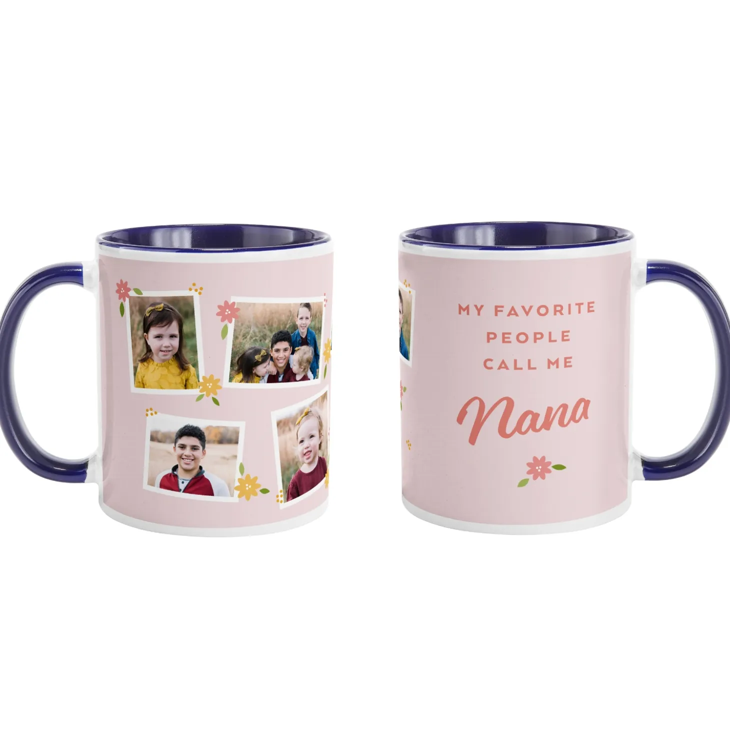 Favorite People Photo Collage Mug
