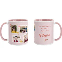 Favorite People Photo Collage Mug