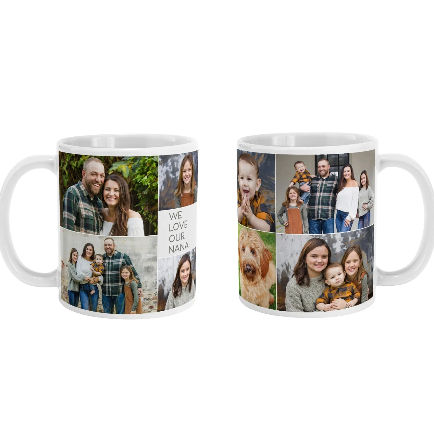 Favorite Pictures Photo Collage Mug