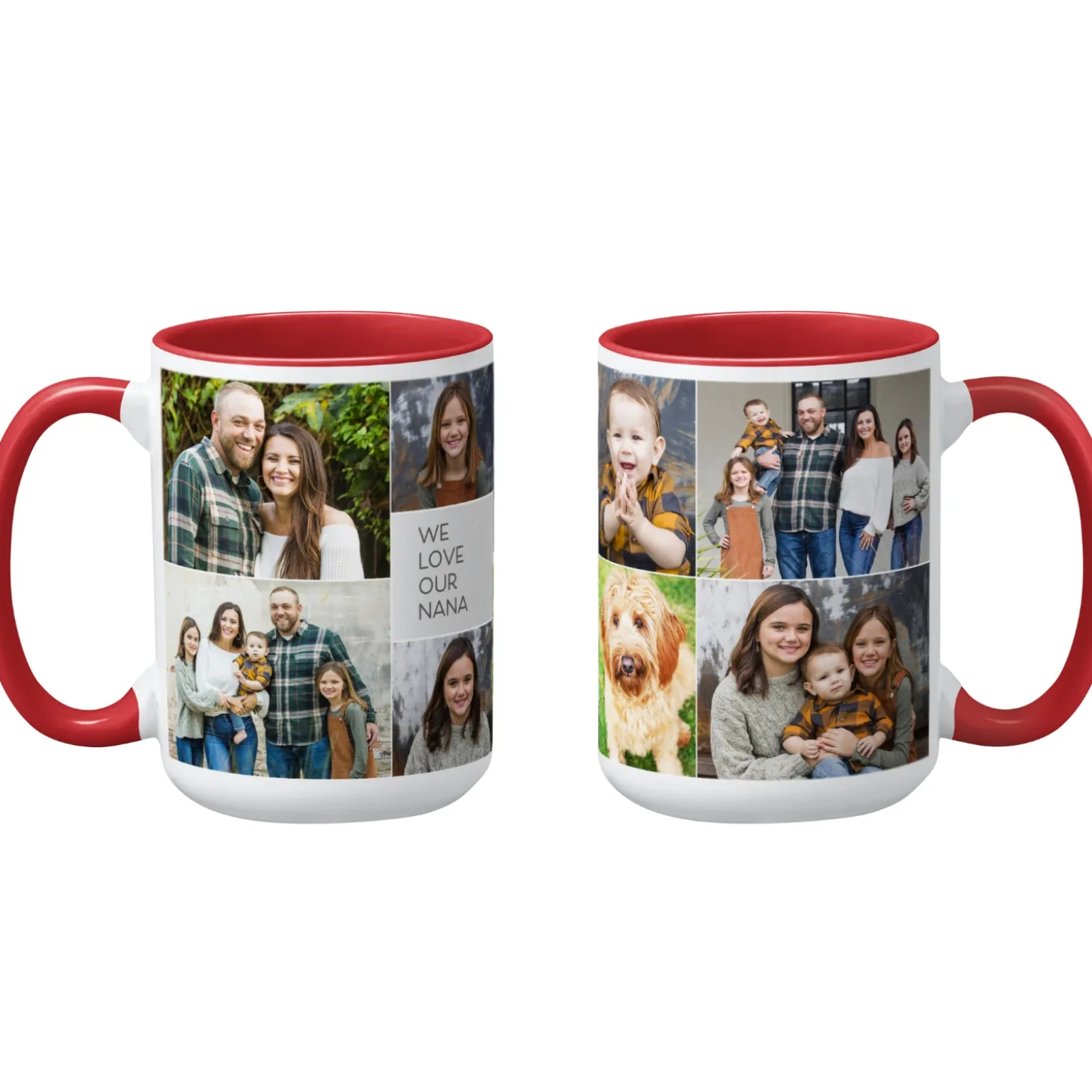Favorite Pictures Photo Collage Mug