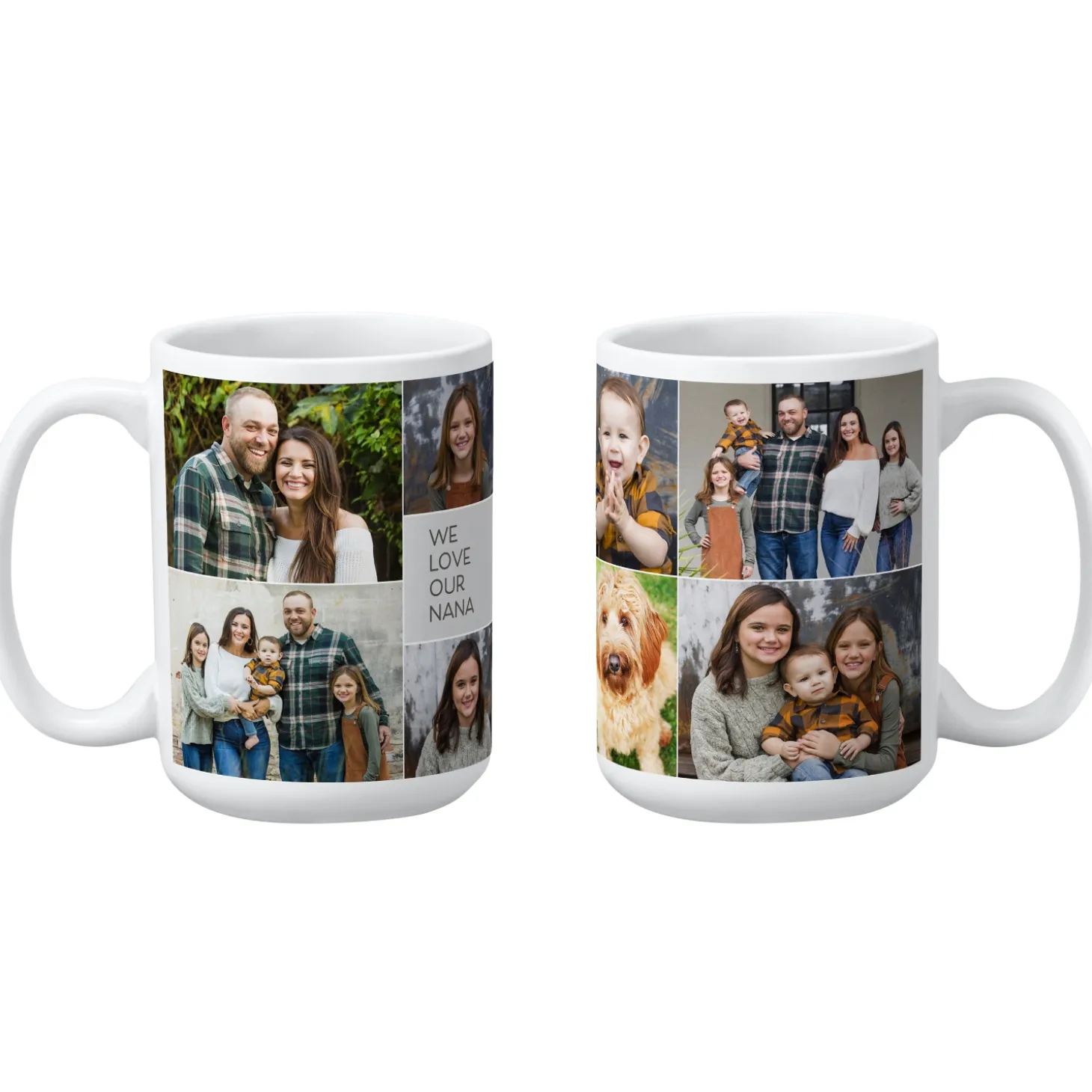 Favorite Pictures Photo Collage Mug