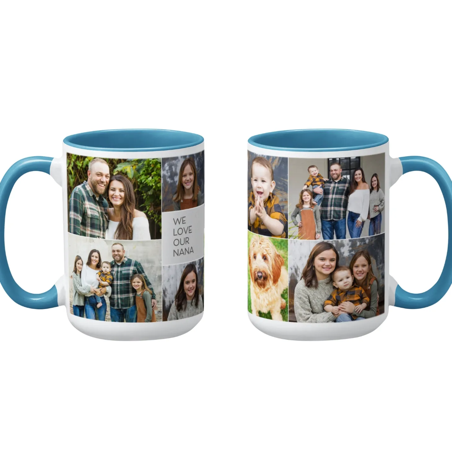 Favorite Pictures Photo Collage Mug
