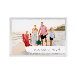 Favorite Place Photo Glass Block