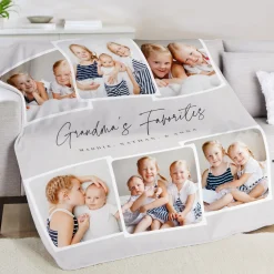 Favorites Multi-Photo Plush Blanket