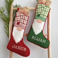 Festive Gnome Stocking
