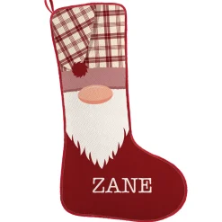 Festive Gnome Stocking
