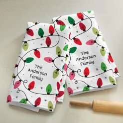 Festive Lights Kitchen Towel