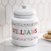 Festive Name Cookie Jar