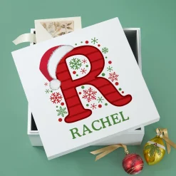 Festive Name Keepsake Box