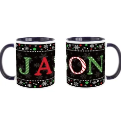 Festive Name Mug