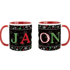 Festive Name Mug