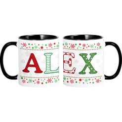 Festive Name Mug