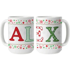 Festive Name Mug