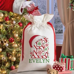 Festive Name Oversized Gift Bag