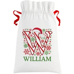 Festive Name Oversized Gift Bag